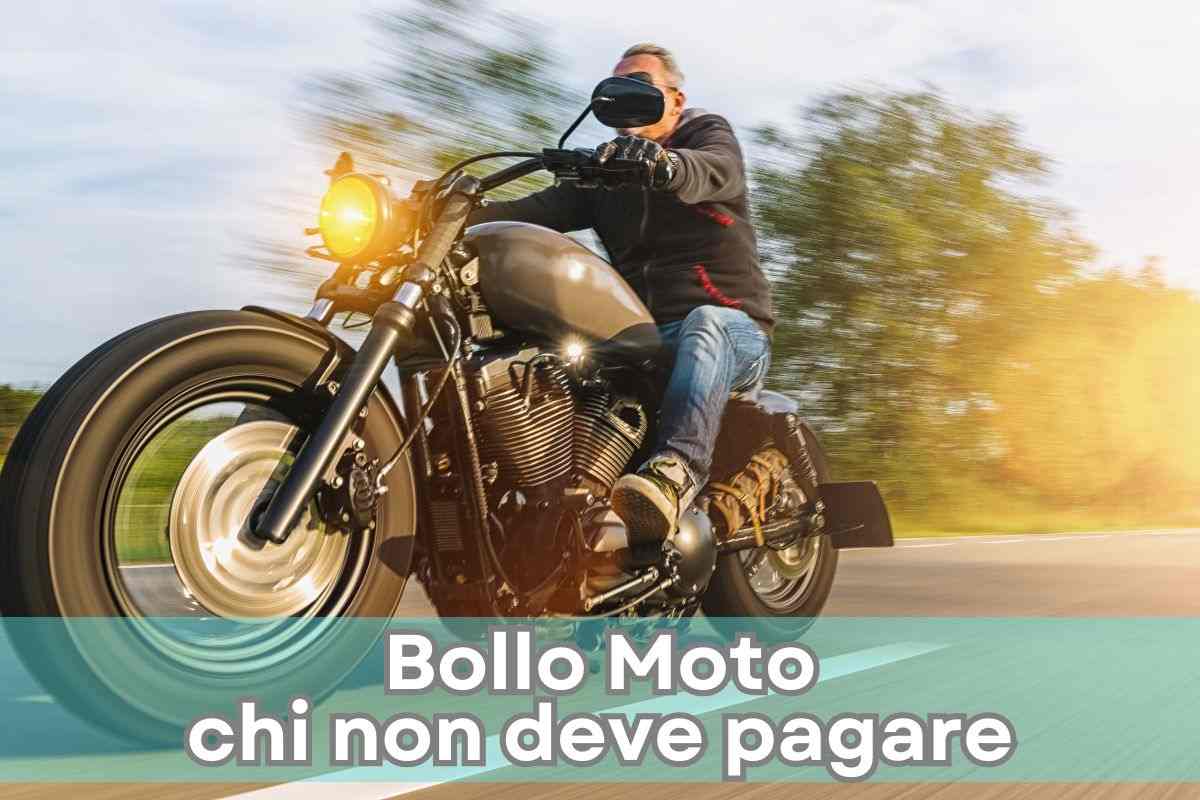 bollo moto esenzione