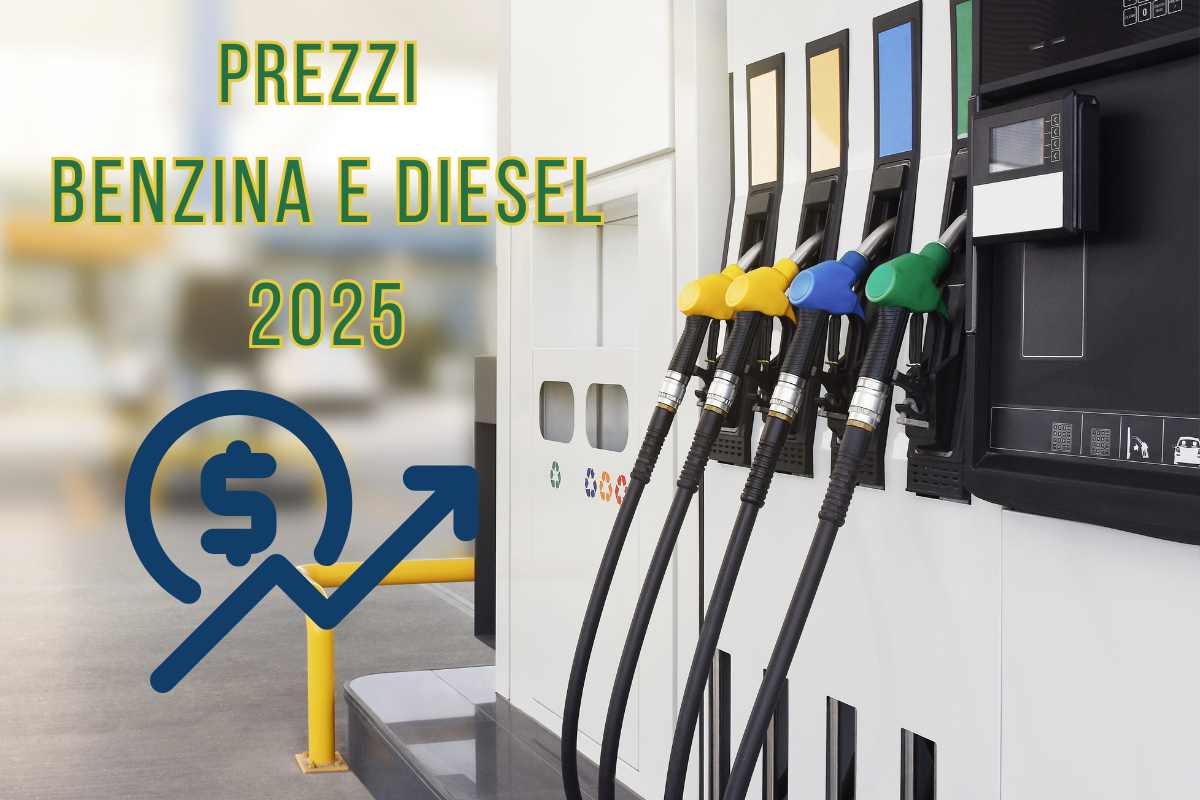 prezzi benzina e diesel 2025