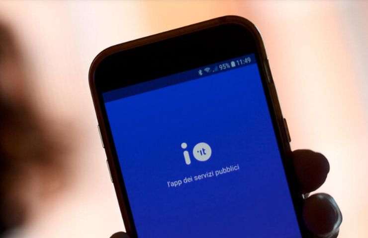 App IO scaricata sullo smartphone