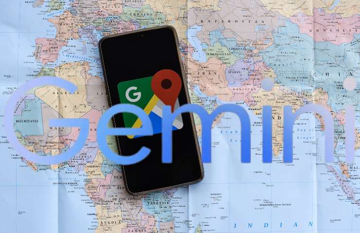 Google Maps su uno smartphone