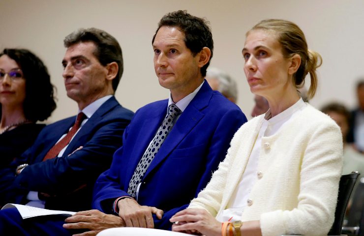 John Elkann e la mogli Lavinia Borromeo